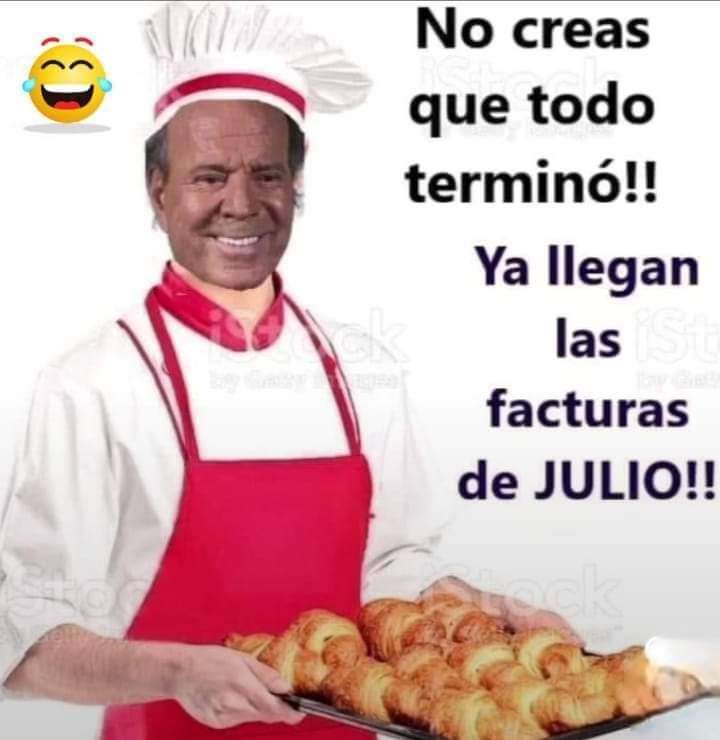 Las facturas de julio 