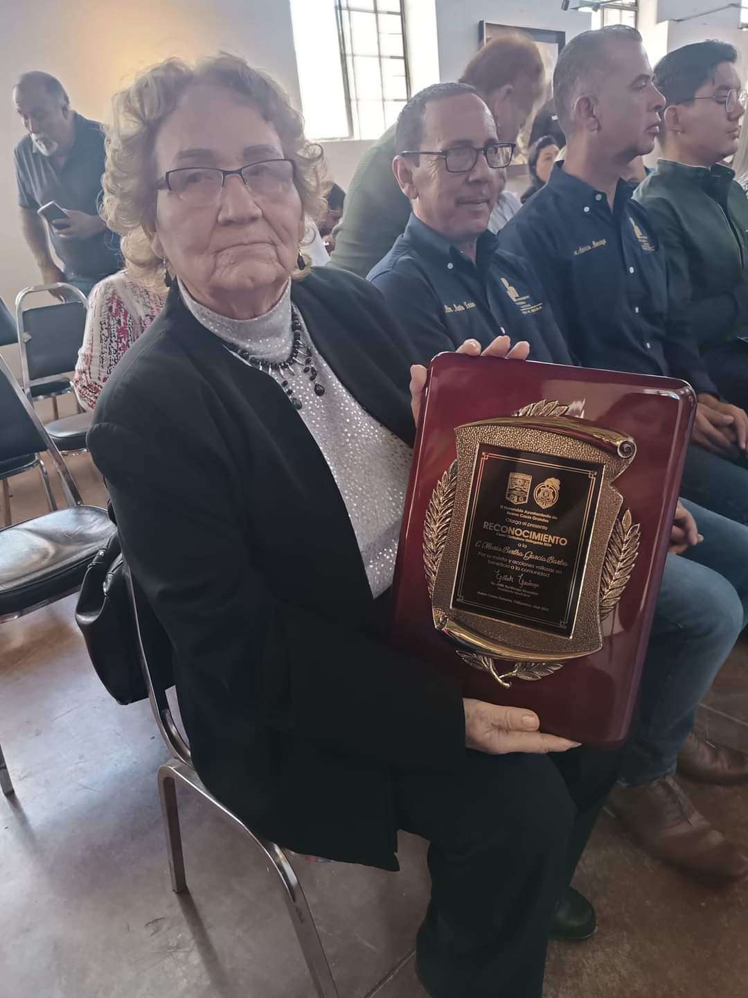 Mujer de gran visión 