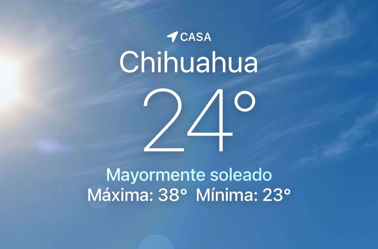 Se pronostica día soleado con máxima de 38 grados centígrados